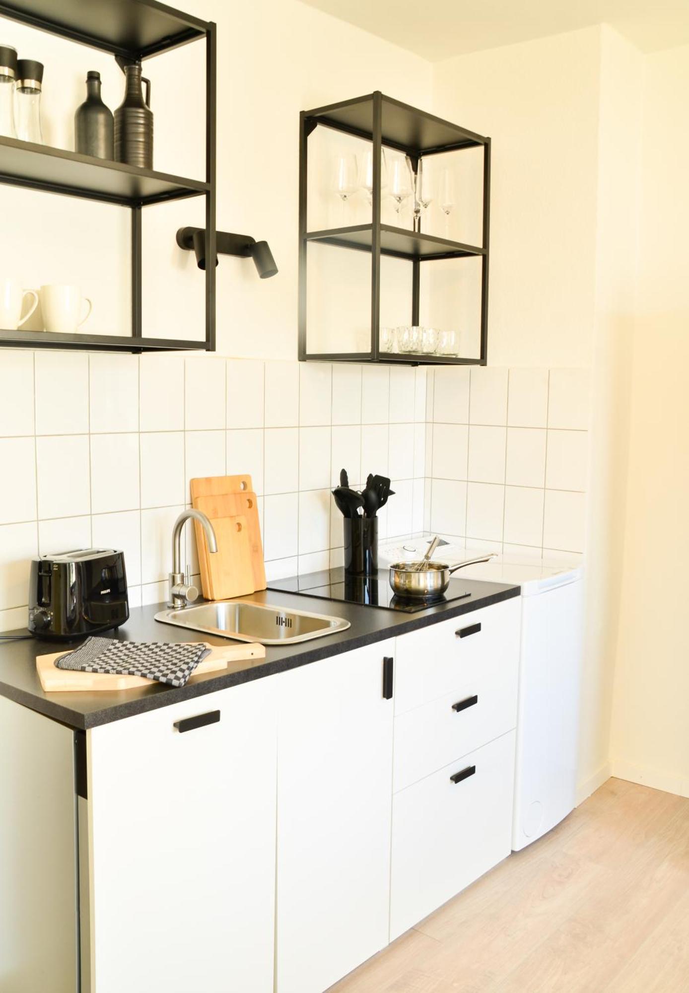 Milpau Bottrop 2 - Modernes Und Zentrales Premium-Apartment Fuer 4 Personen Mit Queensize-Bett Und Einzelbetten - Netflix, Nespresso Und Smart-Tv Extérieur photo