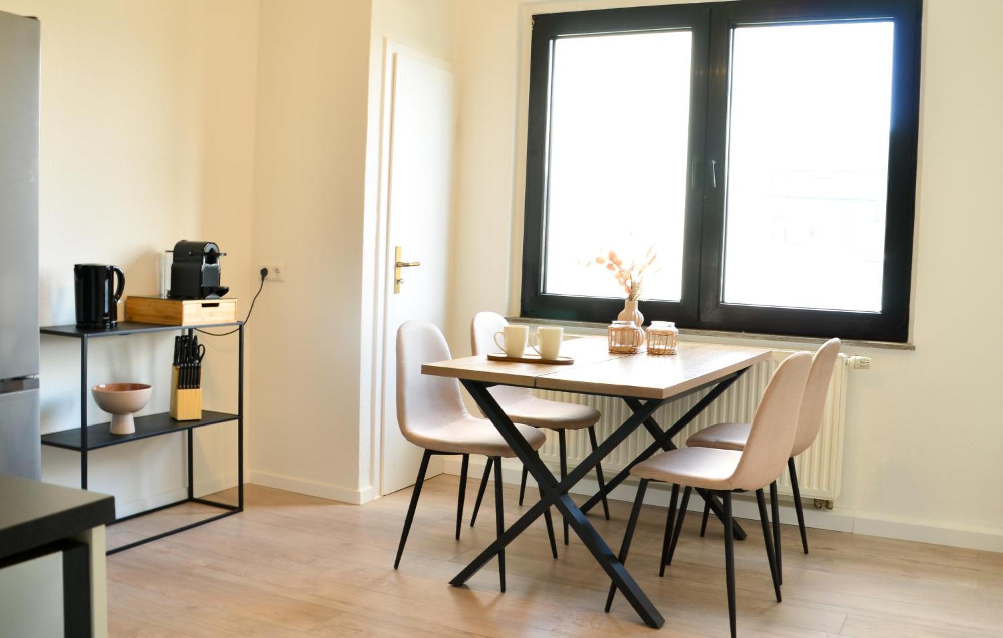 Milpau Bottrop 2 - Modernes Und Zentrales Premium-Apartment Fuer 4 Personen Mit Queensize-Bett Und Einzelbetten - Netflix, Nespresso Und Smart-Tv Extérieur photo